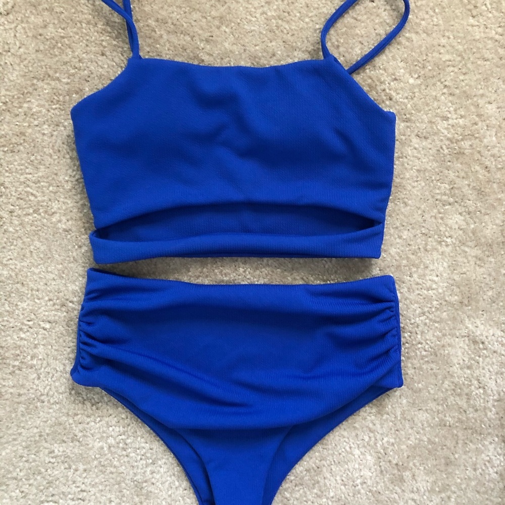 Blue Zaful Bikini